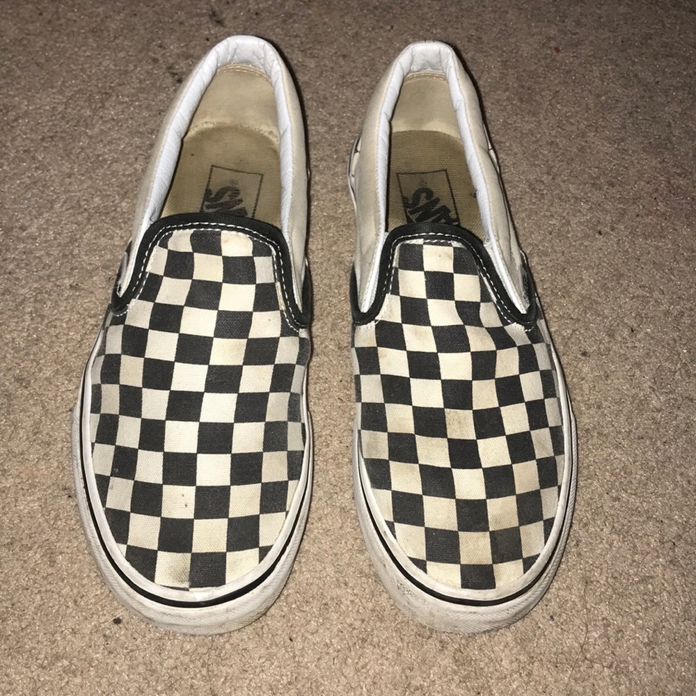 Checkered vans